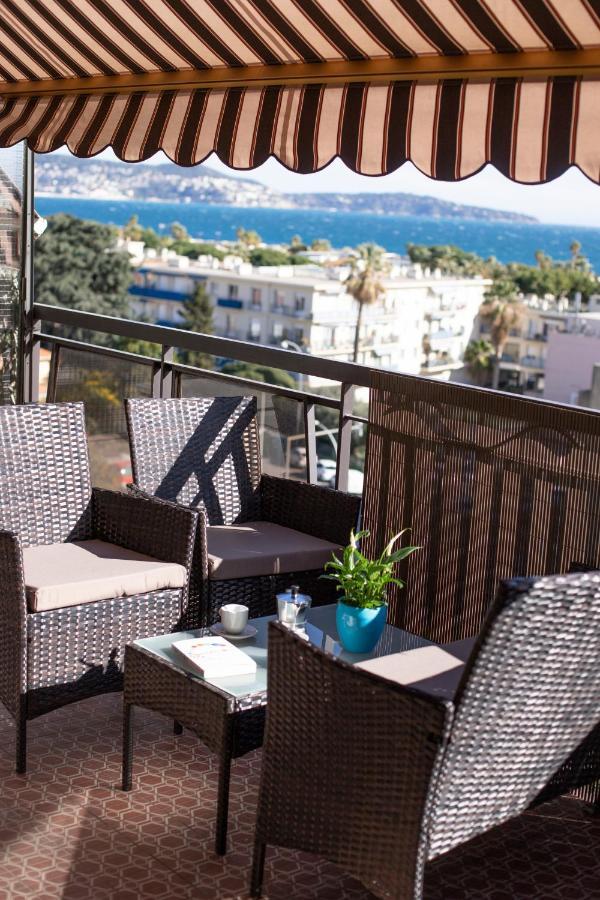 Studio With Terrace And Sea View, 10 Min To The Beach Nice Exterior foto