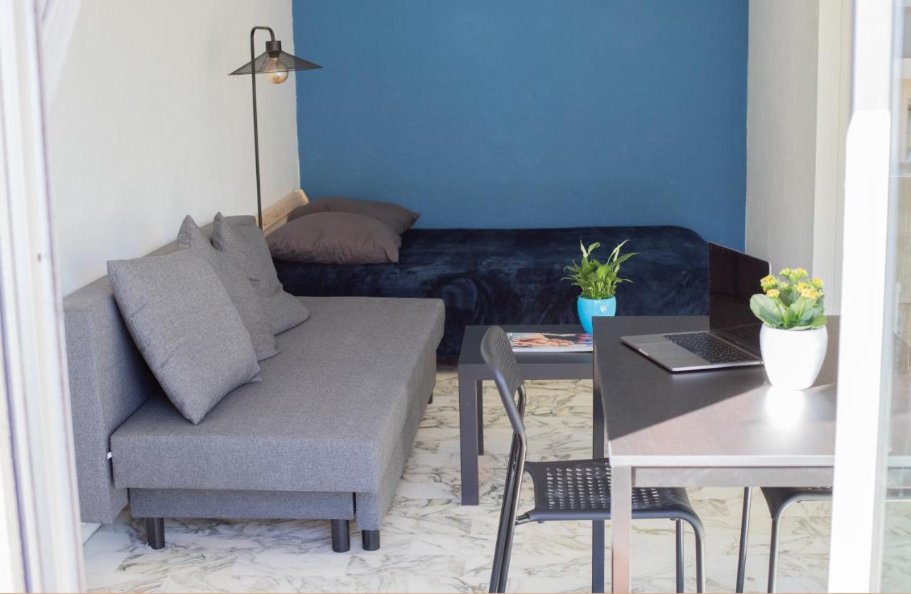 Studio With Terrace And Sea View, 10 Min To The Beach Nice Exterior foto
